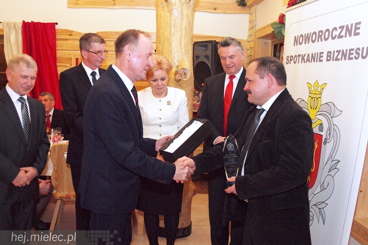 Noworoczne Spotkanie Biznesu: najlepsze firmy gminy Radomyśl Wielki wyróżnione
