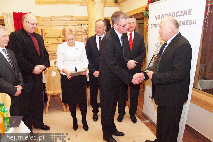 Noworoczne Spotkanie Biznesu: najlepsze firmy gminy Radomyśl Wielki wyróżnione