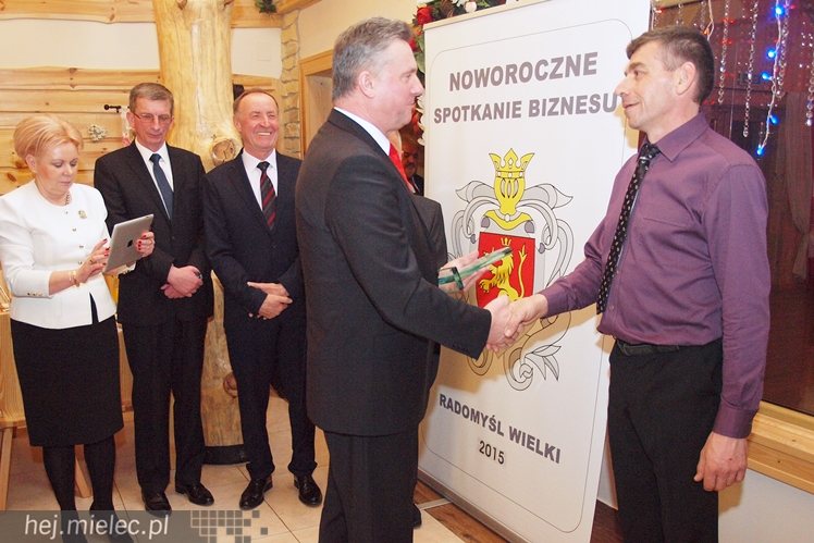 Noworoczne Spotkanie Biznesu: najlepsze firmy gminy Radomyśl Wielki wyróżnione
