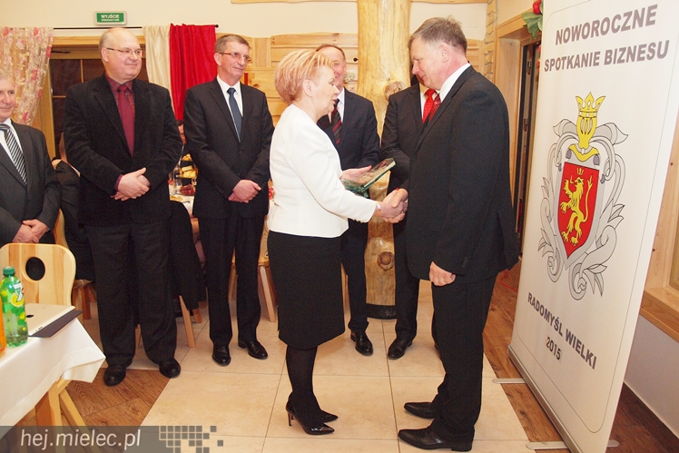 Noworoczne Spotkanie Biznesu: najlepsze firmy gminy Radomyśl Wielki wyróżnione
