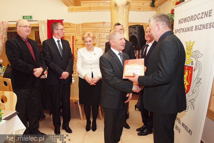 Noworoczne Spotkanie Biznesu: najlepsze firmy gminy Radomyśl Wielki wyróżnione