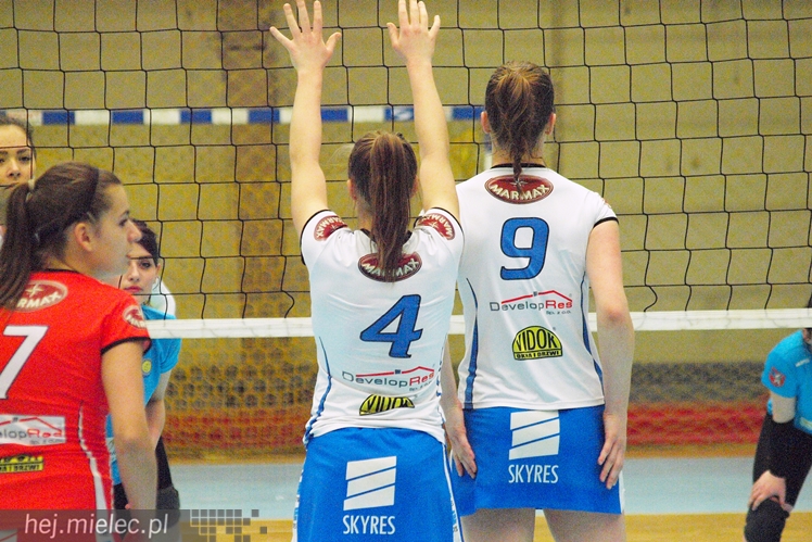 Juniorskie starcie siatkarek z Mielca i Rzeszowa