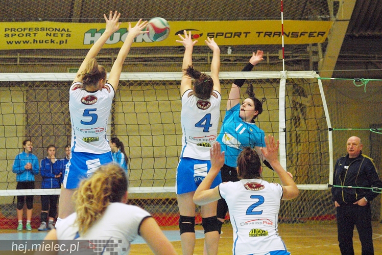 Juniorskie starcie siatkarek z Mielca i Rzeszowa