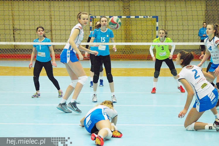 Juniorskie starcie siatkarek z Mielca i Rzeszowa