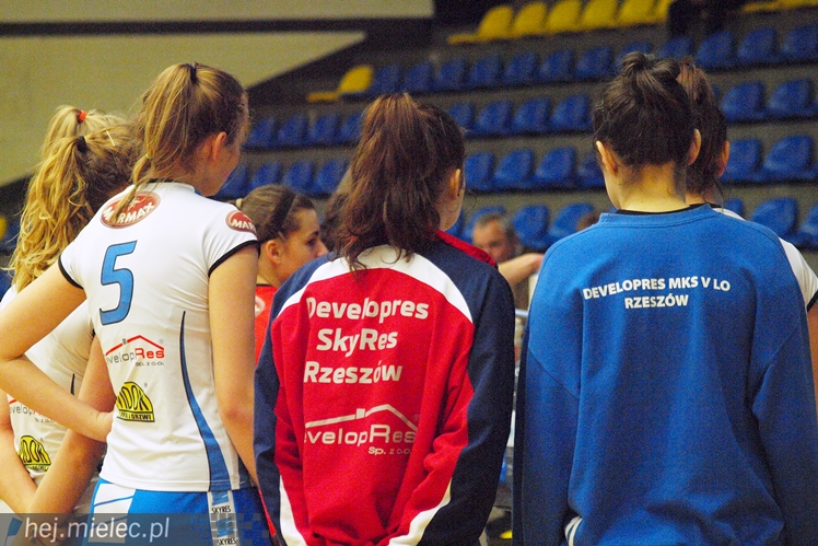 Juniorskie starcie siatkarek z Mielca i Rzeszowa