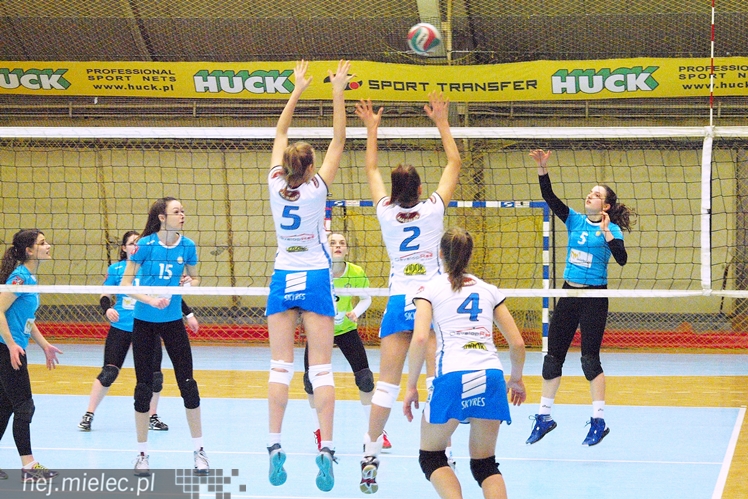 Juniorskie starcie siatkarek z Mielca i Rzeszowa