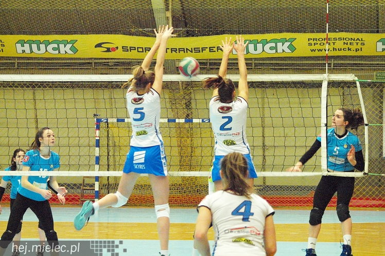 Juniorskie starcie siatkarek z Mielca i Rzeszowa