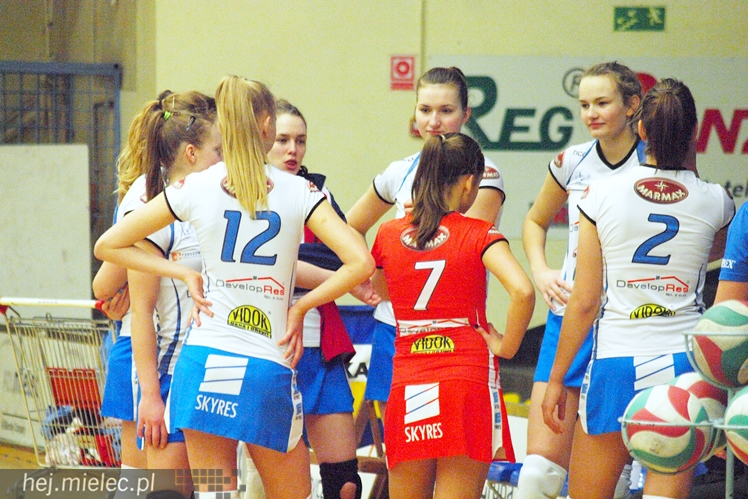 Juniorskie starcie siatkarek z Mielca i Rzeszowa