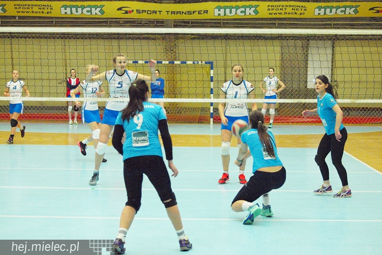 Juniorskie starcie siatkarek z Mielca i Rzeszowa