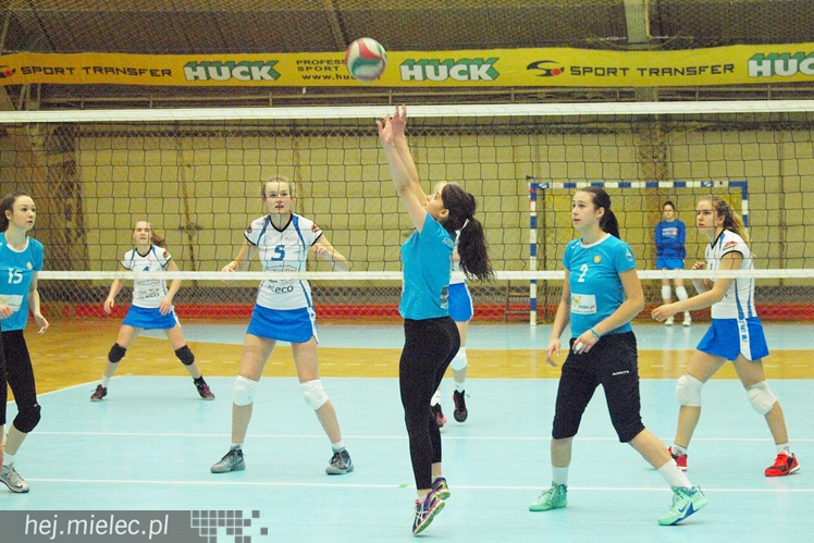 Juniorskie starcie siatkarek z Mielca i Rzeszowa