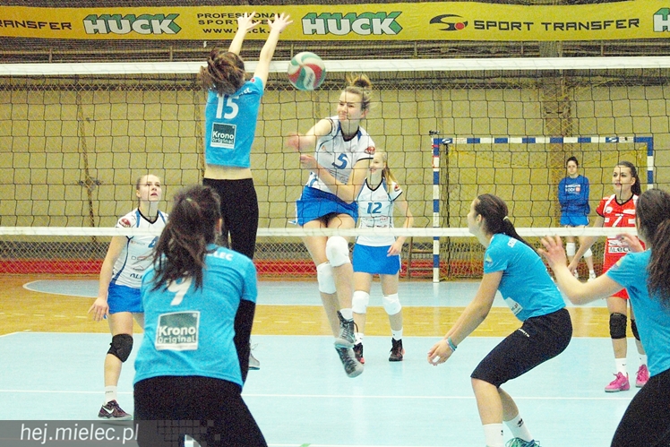 Juniorskie starcie siatkarek z Mielca i Rzeszowa