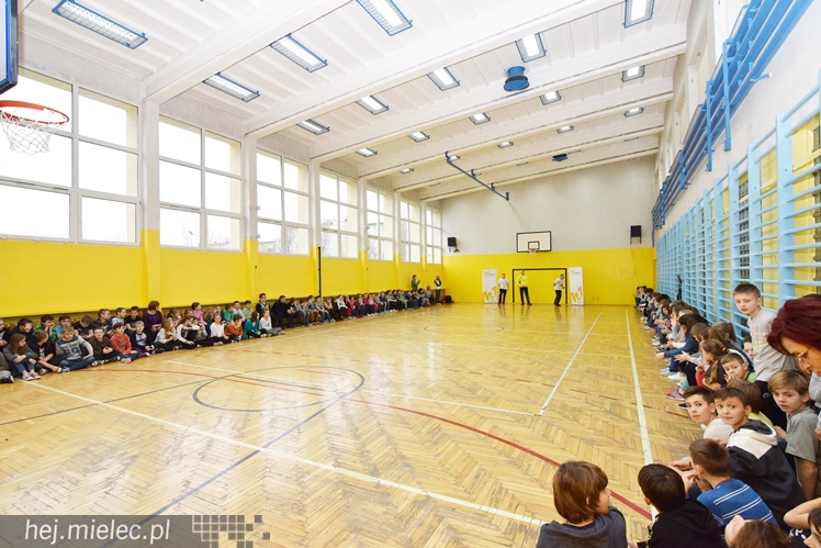 Zawodnicy PGE Stali Mielec odwiedzili SP9