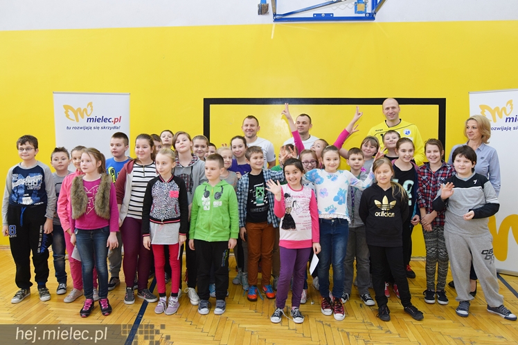 Zawodnicy PGE Stali Mielec odwiedzili SP9