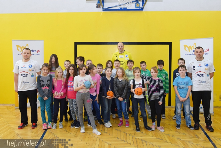 Zawodnicy PGE Stali Mielec odwiedzili SP9