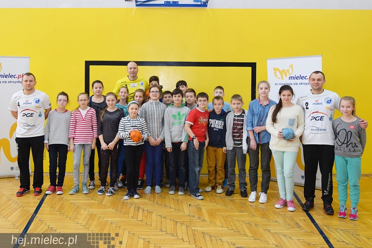 Zawodnicy PGE Stali Mielec odwiedzili SP9