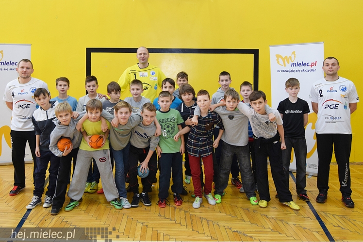 Zawodnicy PGE Stali Mielec odwiedzili SP9