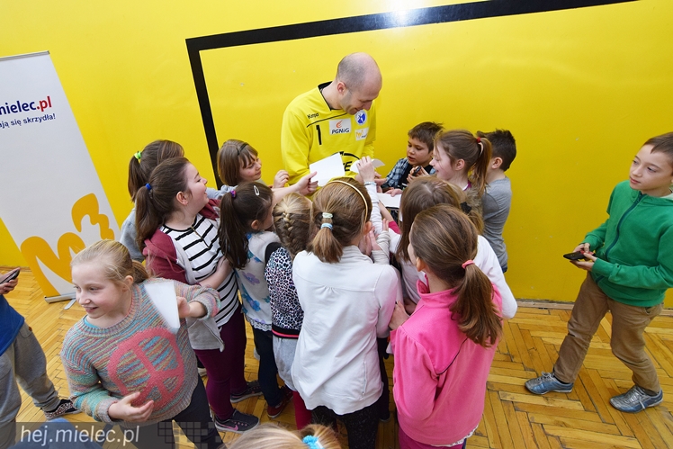 Zawodnicy PGE Stali Mielec odwiedzili SP9