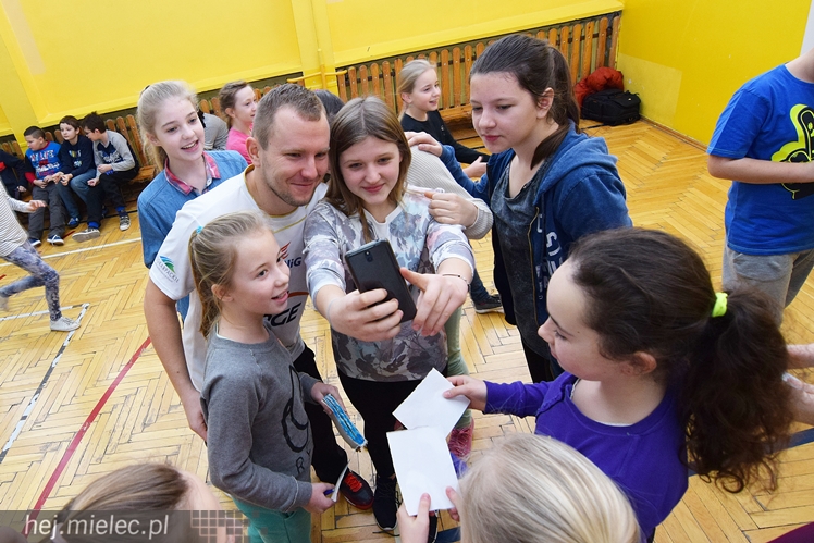 Zawodnicy PGE Stali Mielec odwiedzili SP9