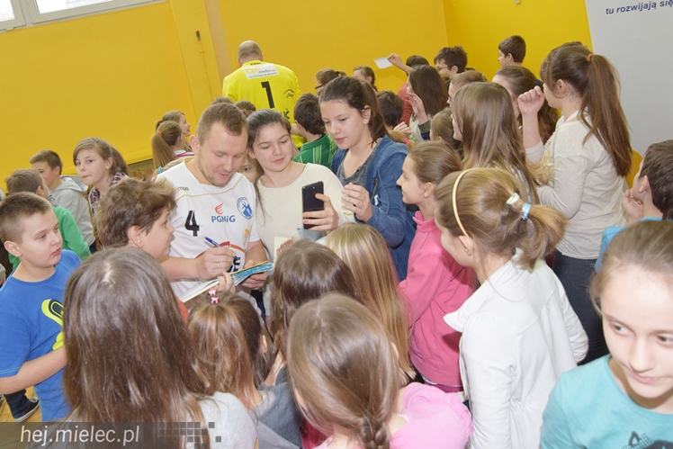 Zawodnicy PGE Stali Mielec odwiedzili SP9