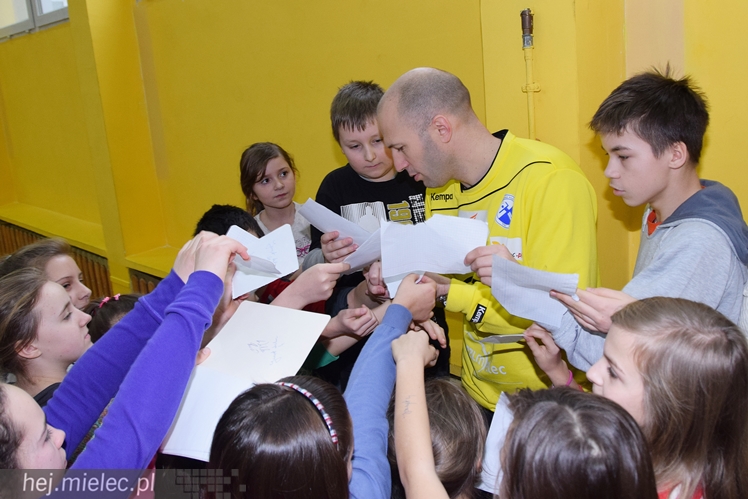 Zawodnicy PGE Stali Mielec odwiedzili SP9