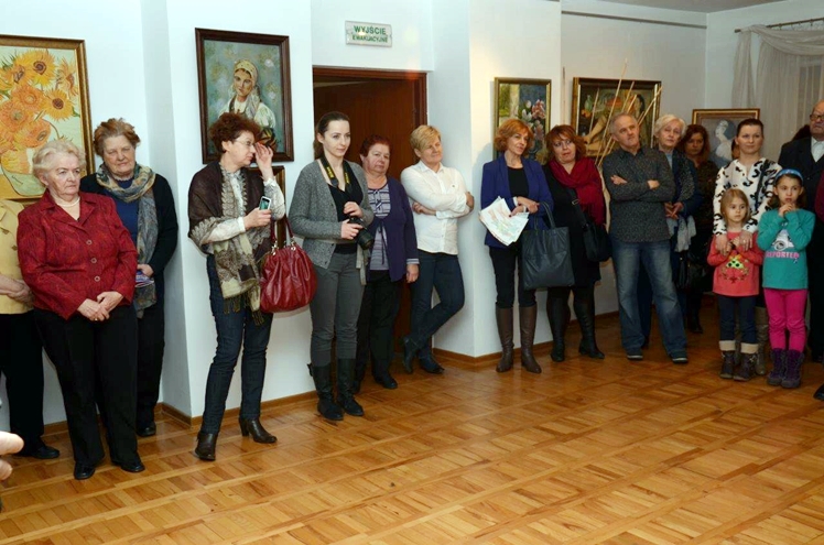 Wernisaż wystawy malarstwa Danieli Pietryki