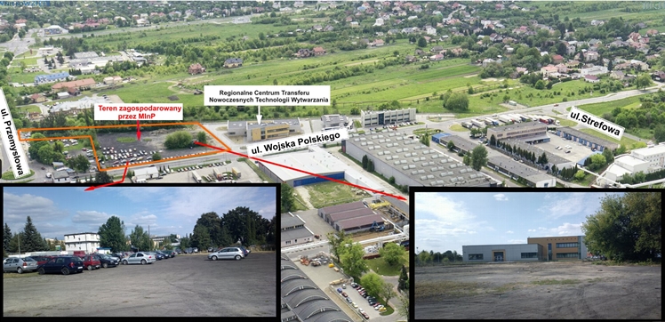 Wizualizacji Mieleckiego Inkubatora Przedsiębiorczości dla Małych Firm