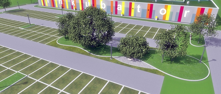 Wizualizacji Mieleckiego Inkubatora Przedsiębiorczości dla Małych Firm