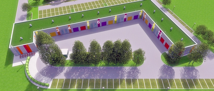 Wizualizacji Mieleckiego Inkubatora Przedsiębiorczości dla Małych Firm