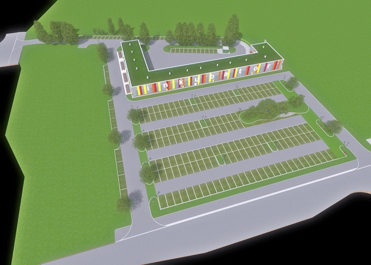 Wizualizacji Mieleckiego Inkubatora Przedsiębiorczości dla Małych Firm