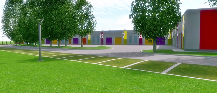 Wizualizacji Mieleckiego Inkubatora Przedsiębiorczości dla Małych Firm