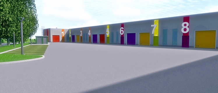 Wizualizacji Mieleckiego Inkubatora Przedsiębiorczości dla Małych Firm