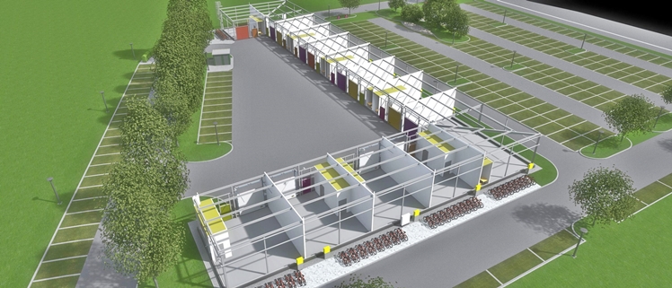 Wizualizacji Mieleckiego Inkubatora Przedsiębiorczości dla Małych Firm