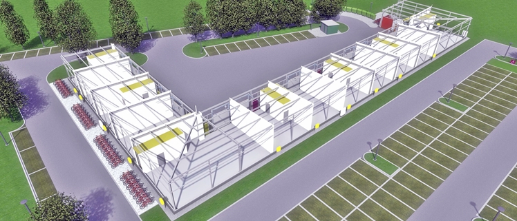 Wizualizacji Mieleckiego Inkubatora Przedsiębiorczości dla Małych Firm