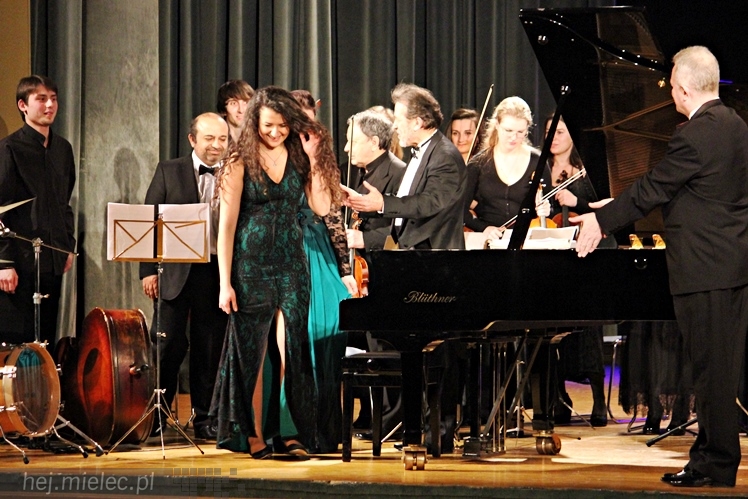 Swingujący Chopin w Mielcu. Wystąpiła Lwowska Orkiestra Kameralna i grupa wyjątkowych solistów [ZDJĘCIA]