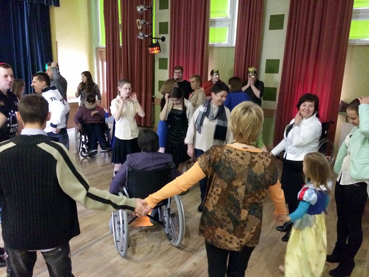 Bal karnawałowy dla niepełnosprawnych w SDK