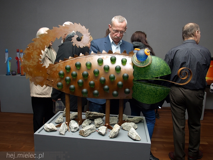 Wystawa szkła artystycznego Studia Borowski