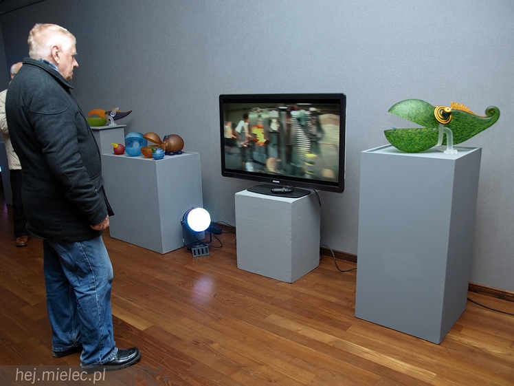 Wystawa szkła artystycznego Studia Borowski