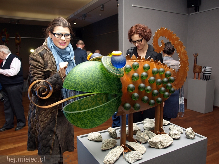 Wystawa szkła artystycznego Studia Borowski