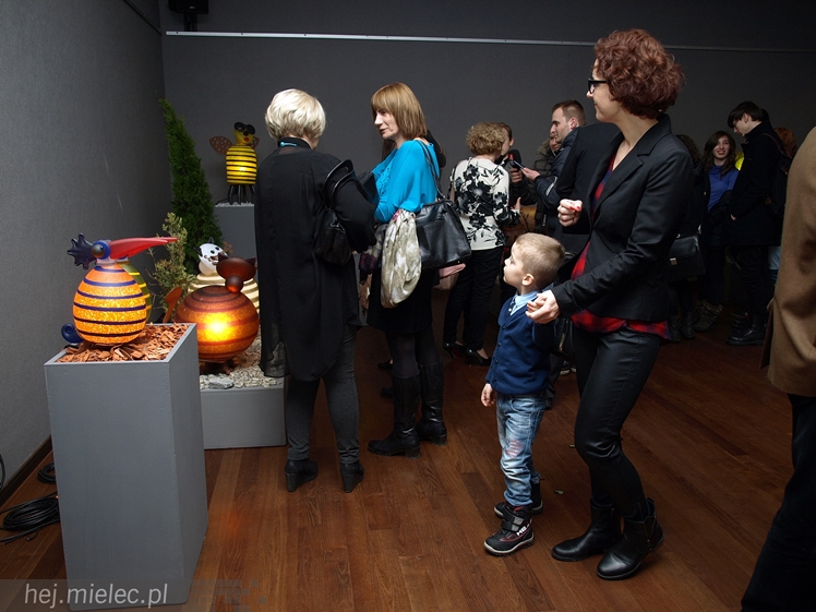 Wystawa szkła artystycznego Studia Borowski