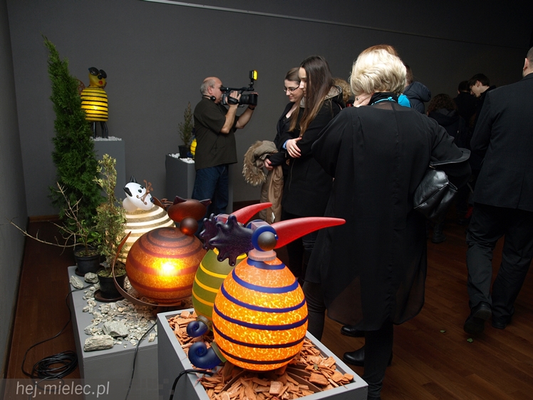 Wystawa szkła artystycznego Studia Borowski