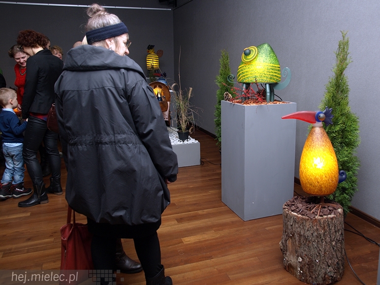 Wystawa szkła artystycznego Studia Borowski