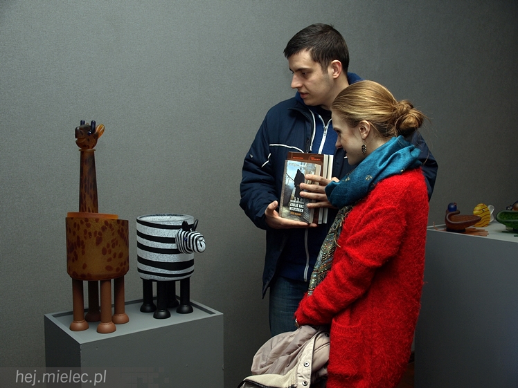 Wystawa szkła artystycznego Studia Borowski