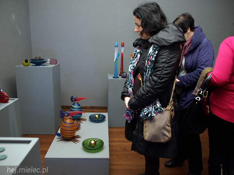 Wystawa szkła artystycznego Studia Borowski