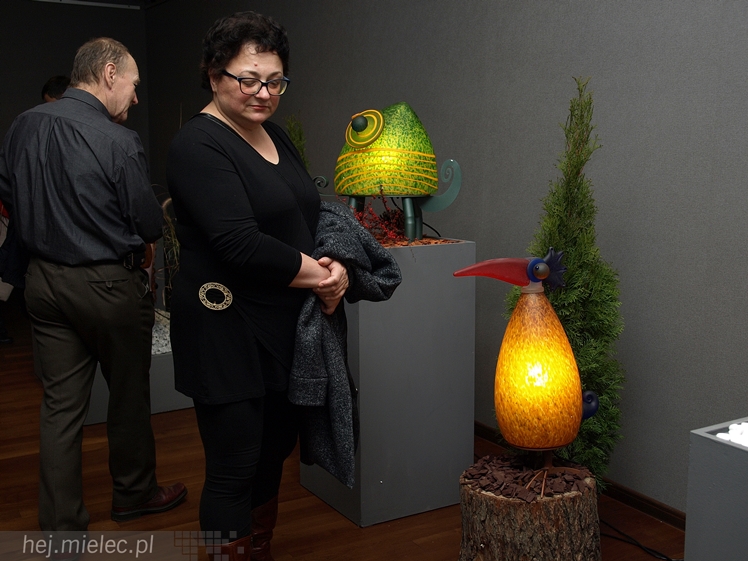 Wystawa szkła artystycznego Studia Borowski