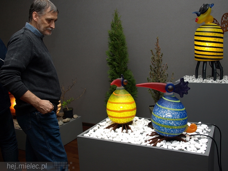 Wystawa szkła artystycznego Studia Borowski