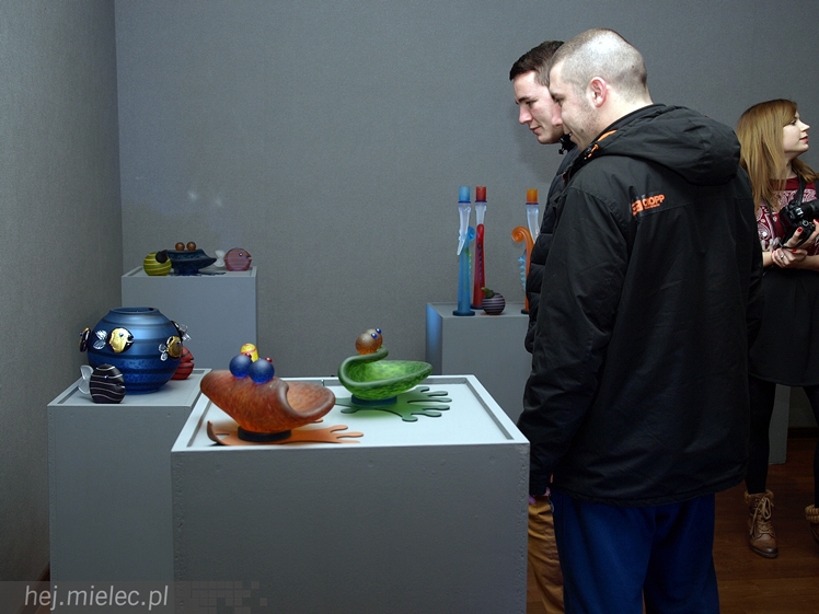 Wystawa szkła artystycznego Studia Borowski