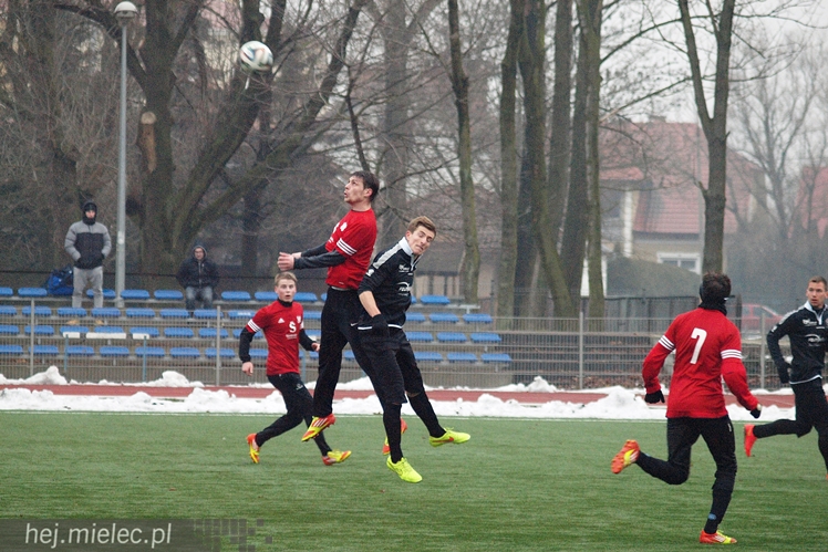 Wisła Sandomierz także poległa na sparingu w Mielcu