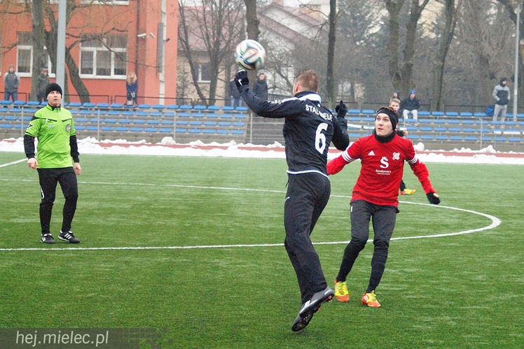 Wisła Sandomierz także poległa na sparingu w Mielcu
