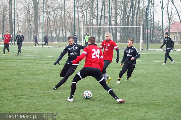 Wisła Sandomierz także poległa na sparingu w Mielcu