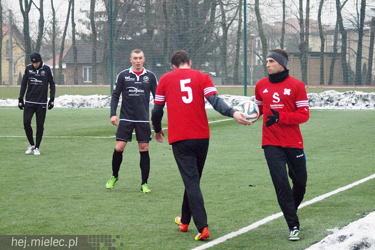 Wisła Sandomierz także poległa na sparingu w Mielcu